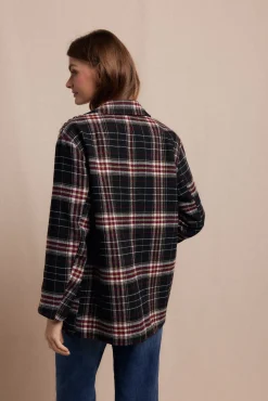 Blazer xadrez com tachas