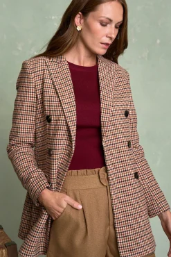 Blazer xadrez Hatty
