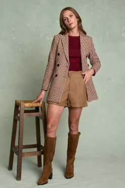 Blazer xadrez Hatty