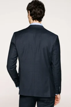 Blazer xadrez slim fit