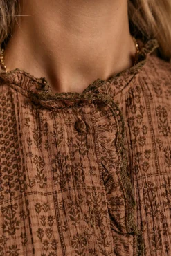 Blusa Anie com folho