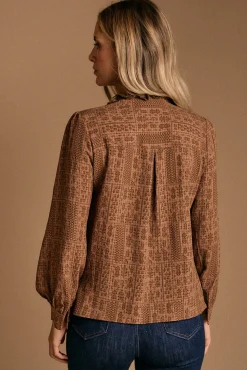 Blusa Anie com folho