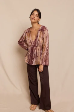 Blusa assimétrica