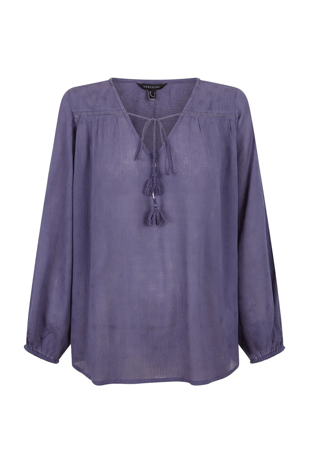 Blusa com borlas