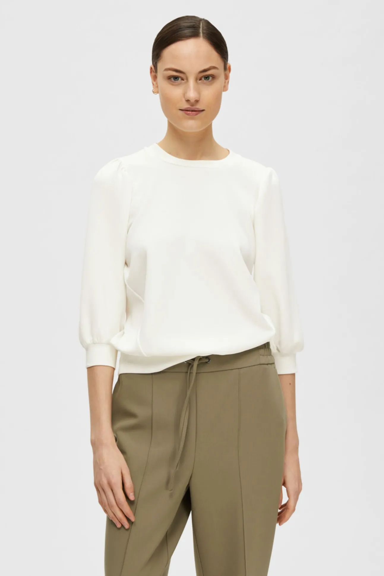 Blusa com manga top