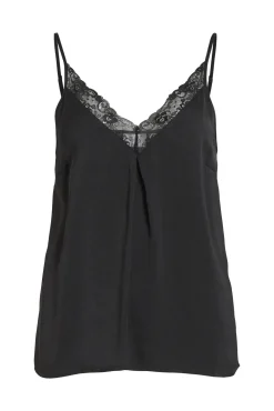 Blusa de alças ajustáveis fluida