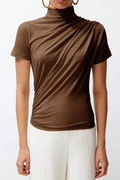 Blusa de gola alta