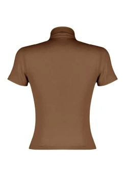 Blusa de gola alta