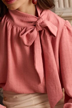Blusa de laçada Belvia