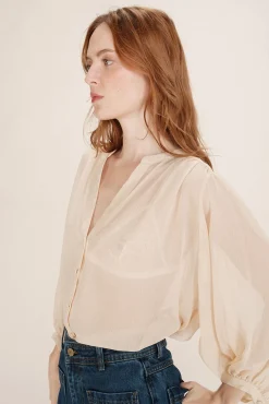 blusa de lurex