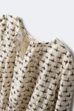 Blusa de manga comprida para menina