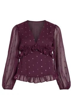 Blusa de manga de manga comprida