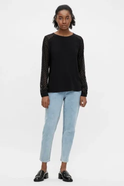 Blusa de manga fina