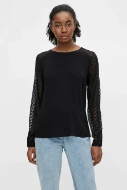 Blusa de manga fina