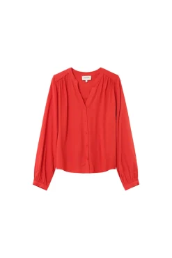 Blusa de mangas comprida com corte regular