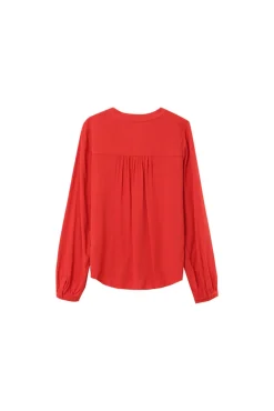 Blusa de mangas comprida com corte regular