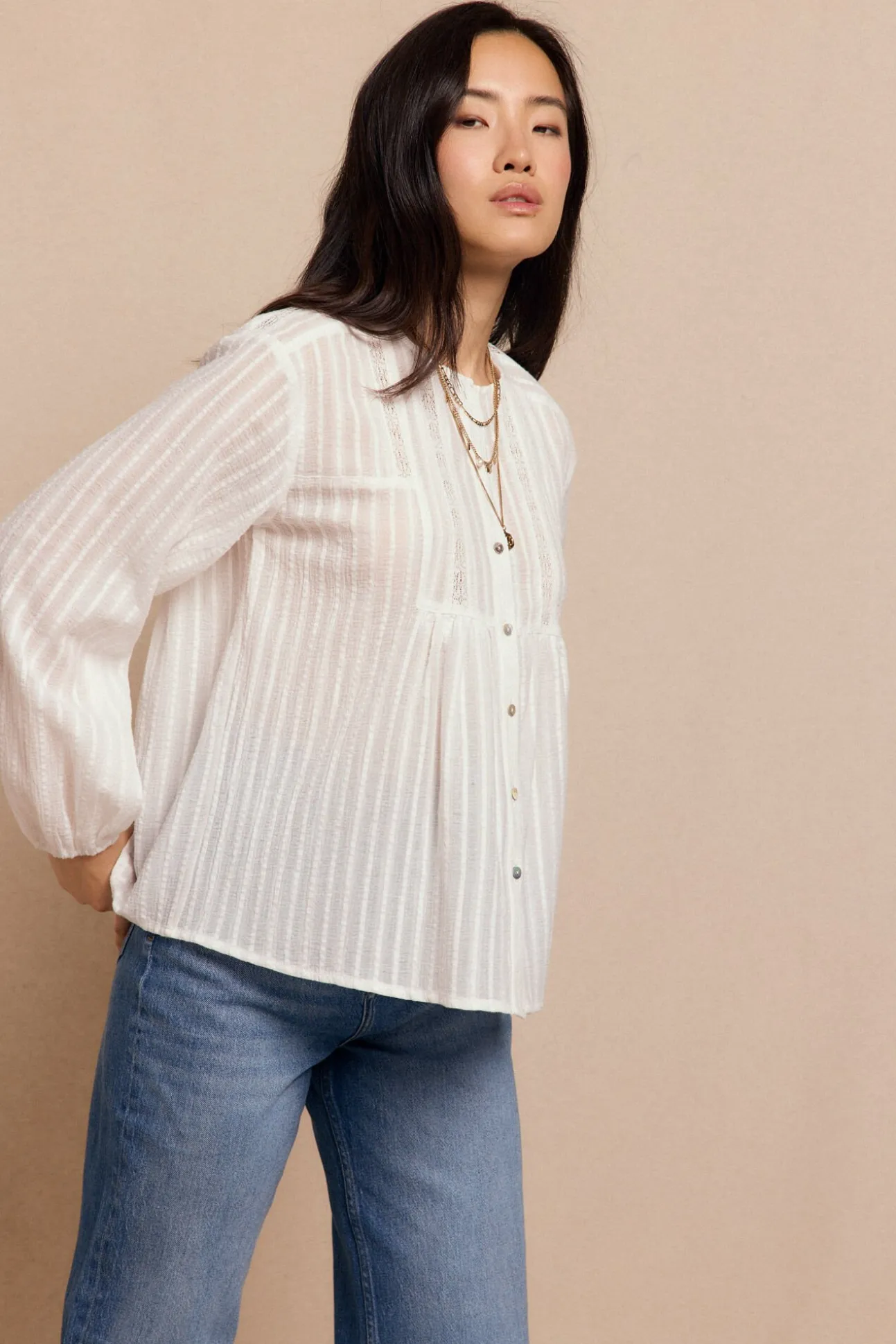 Blusa de renda