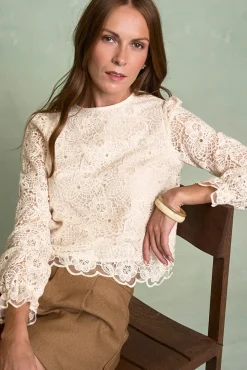 Blusa de renda Ferrara