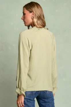 Blusa de renda Lyra