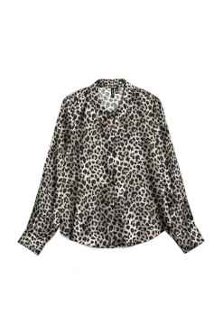 Blusa efeito cetim
