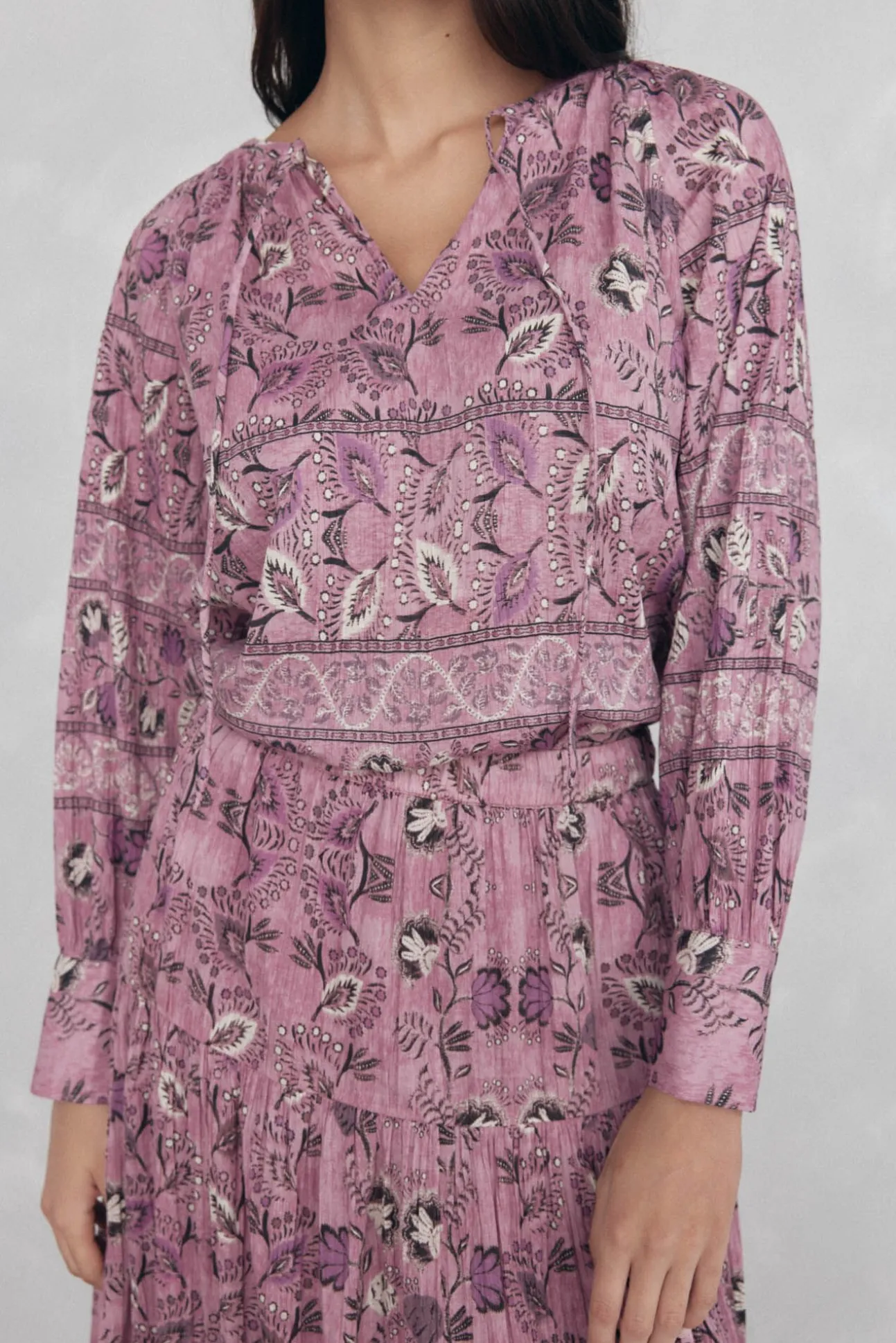 Blusa estampada