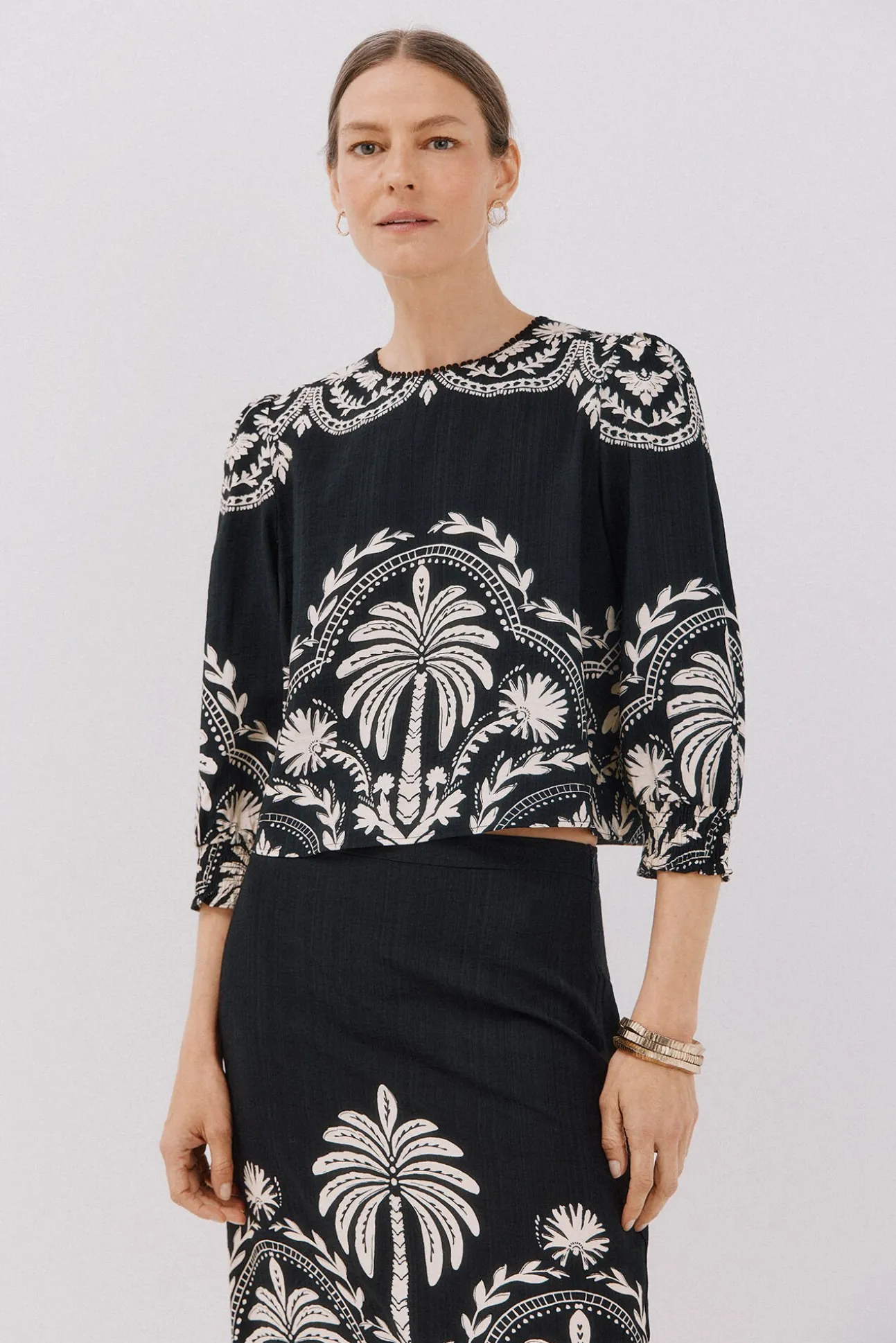 Blusa estampada