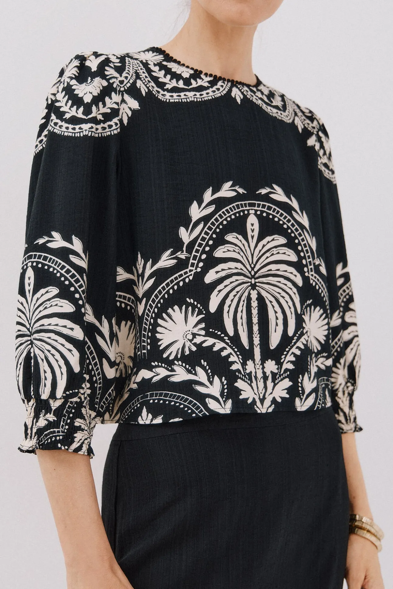 Blusa estampada