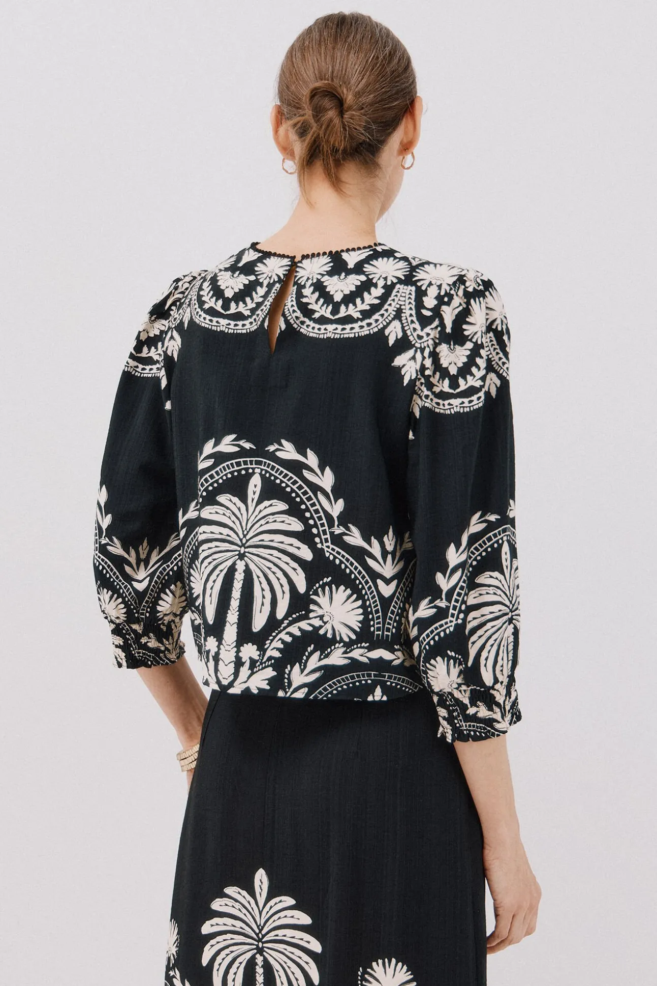 Blusa estampada
