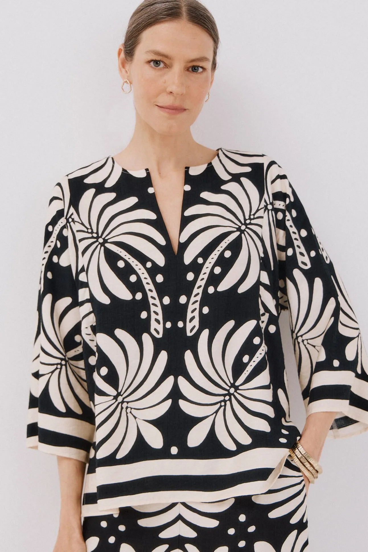Blusa estampada