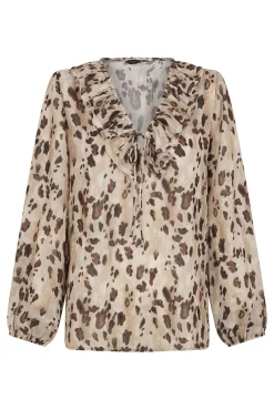 Blusa folhos