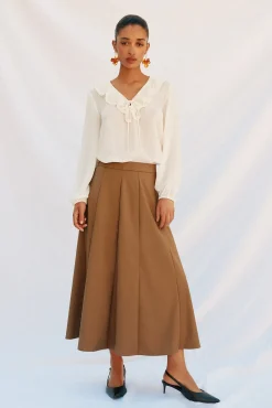 Blusa folhos