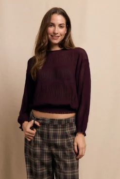 Blusa franzida