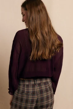 Blusa franzida