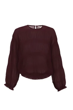 Blusa franzida