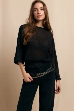 Blusa franzida