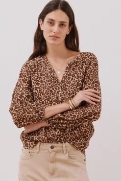 Blusa gola redonda