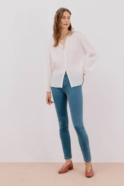 Blusa gola redonda