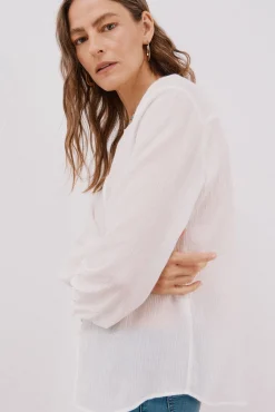 Blusa gola redonda