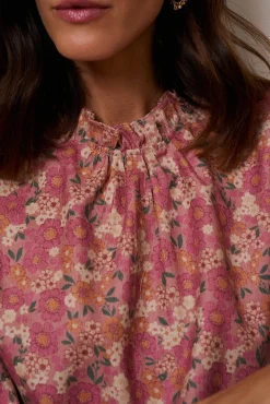 Blusa Minna com babados