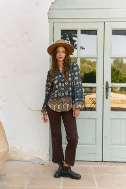 Blusa Nadia com estampado Nomade