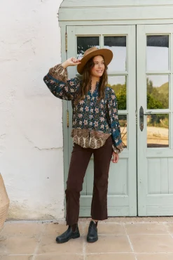 Blusa Nadia com estampado Nomade