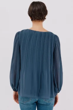Blusa plissada