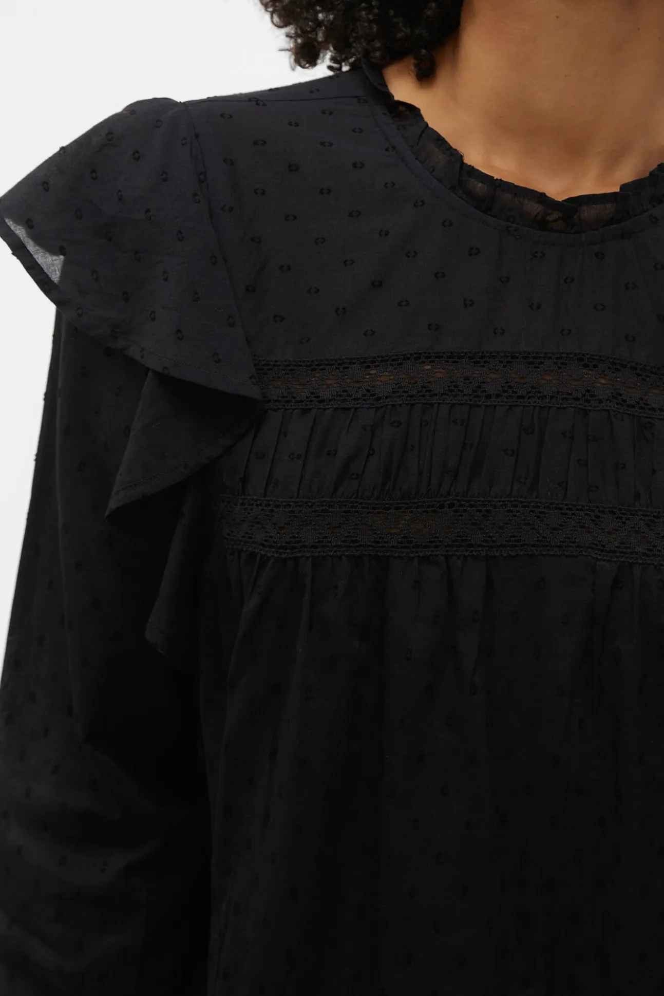 Blusa plumeti com top