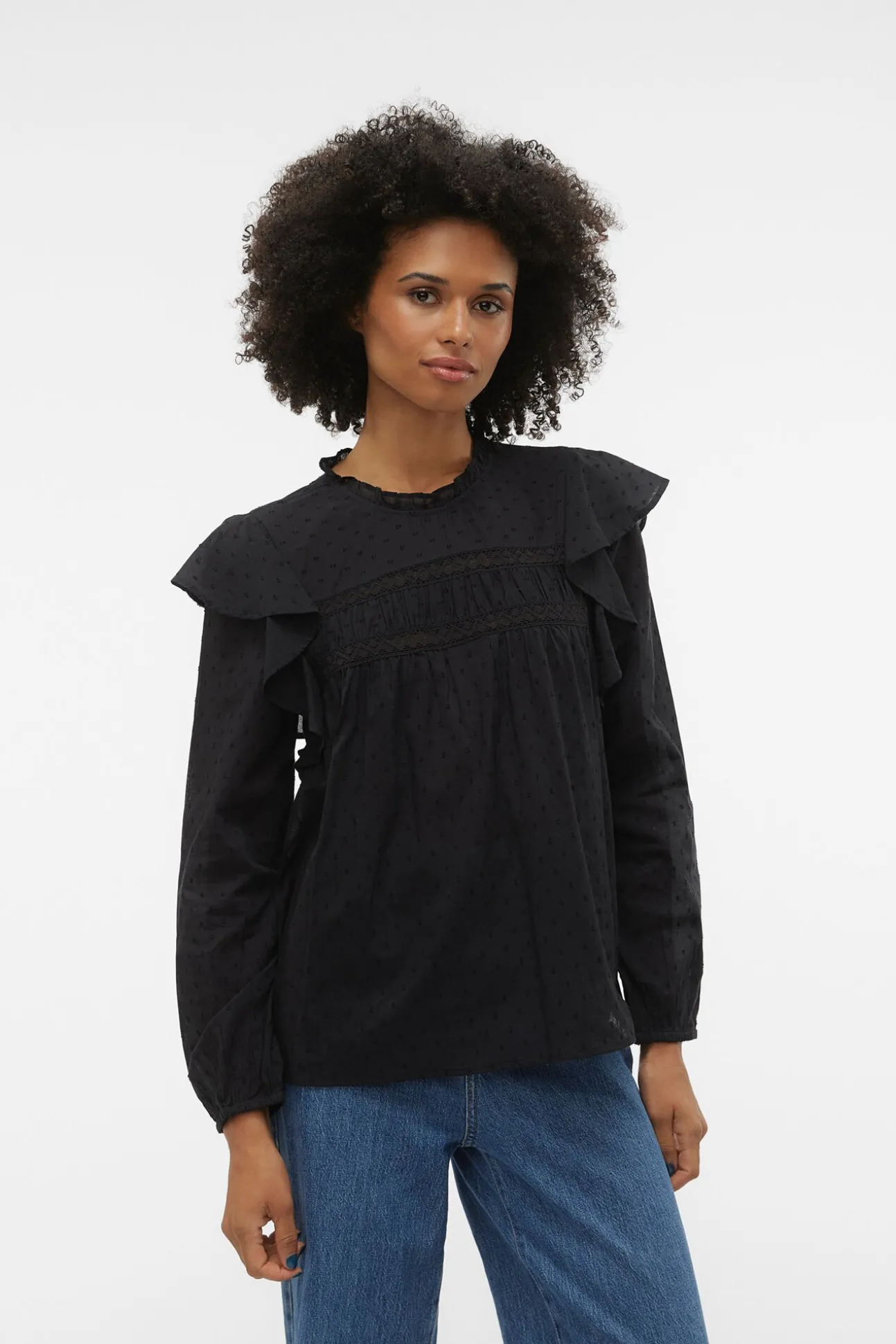 Blusa plumeti com top