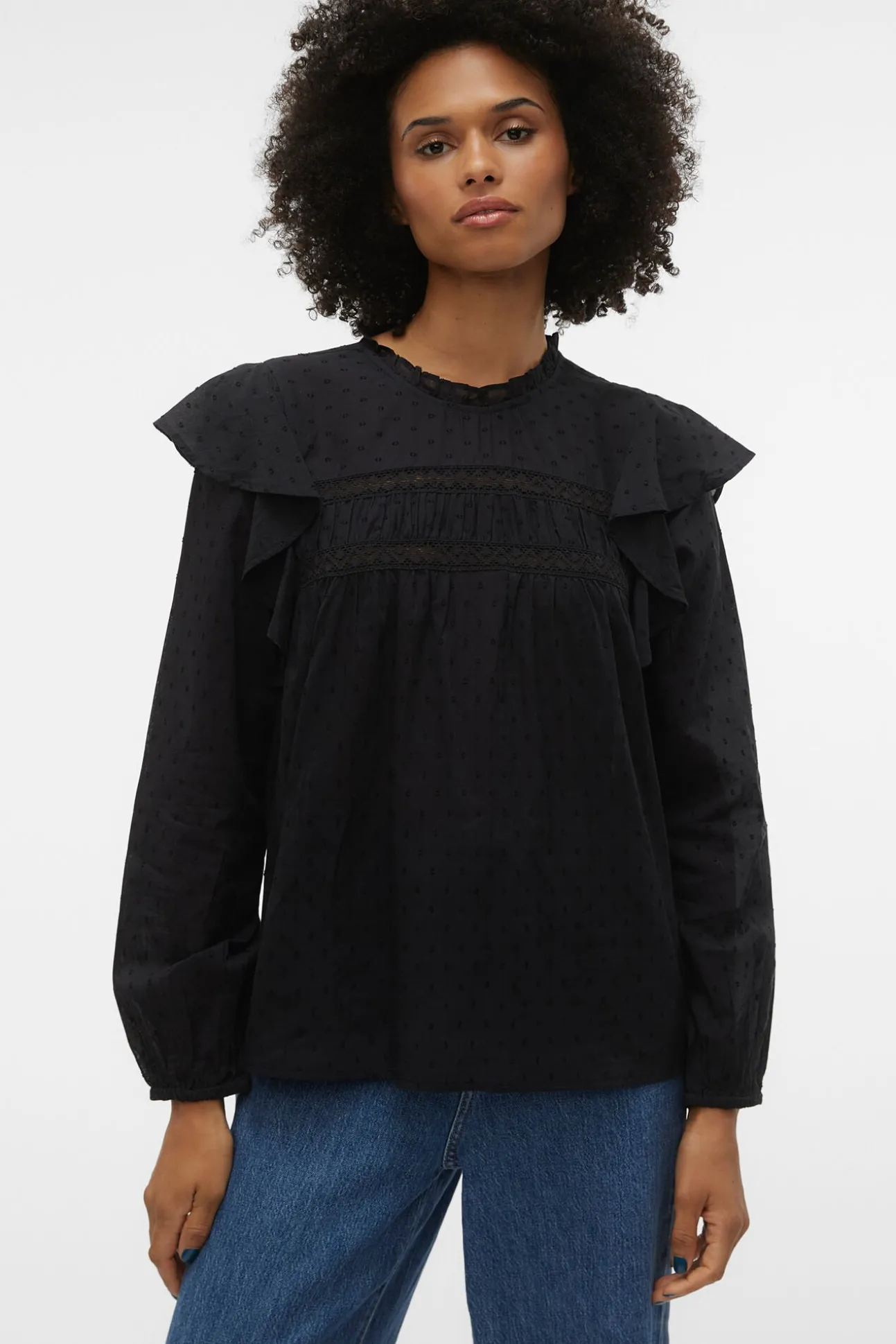 Blusa plumeti com top