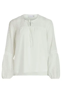 Blusa plumeti de manga comprida