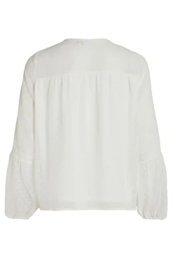 Blusa plumeti de manga comprida