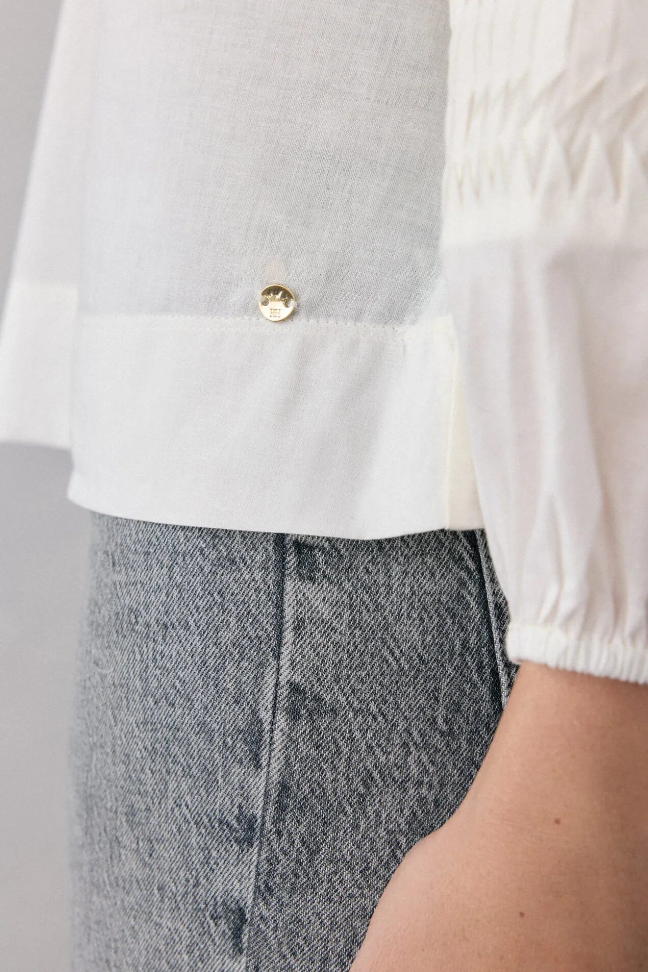 Blusa romântica