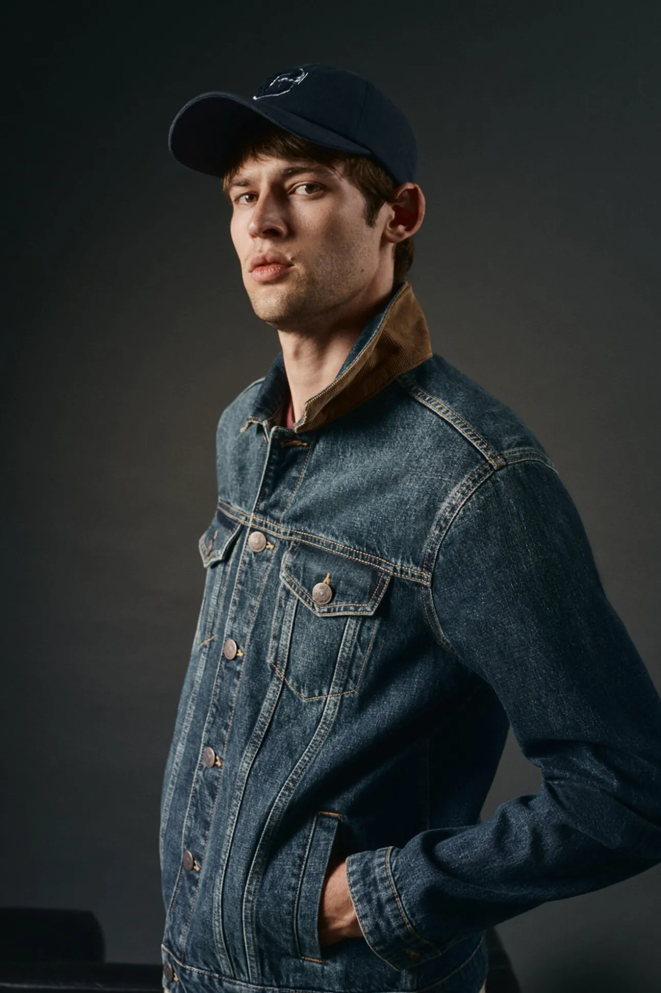 Blusão denim