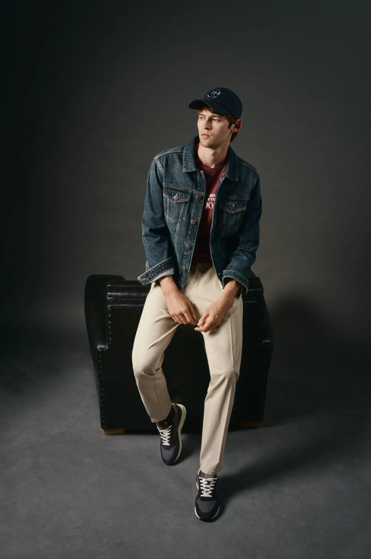 Blusão denim
